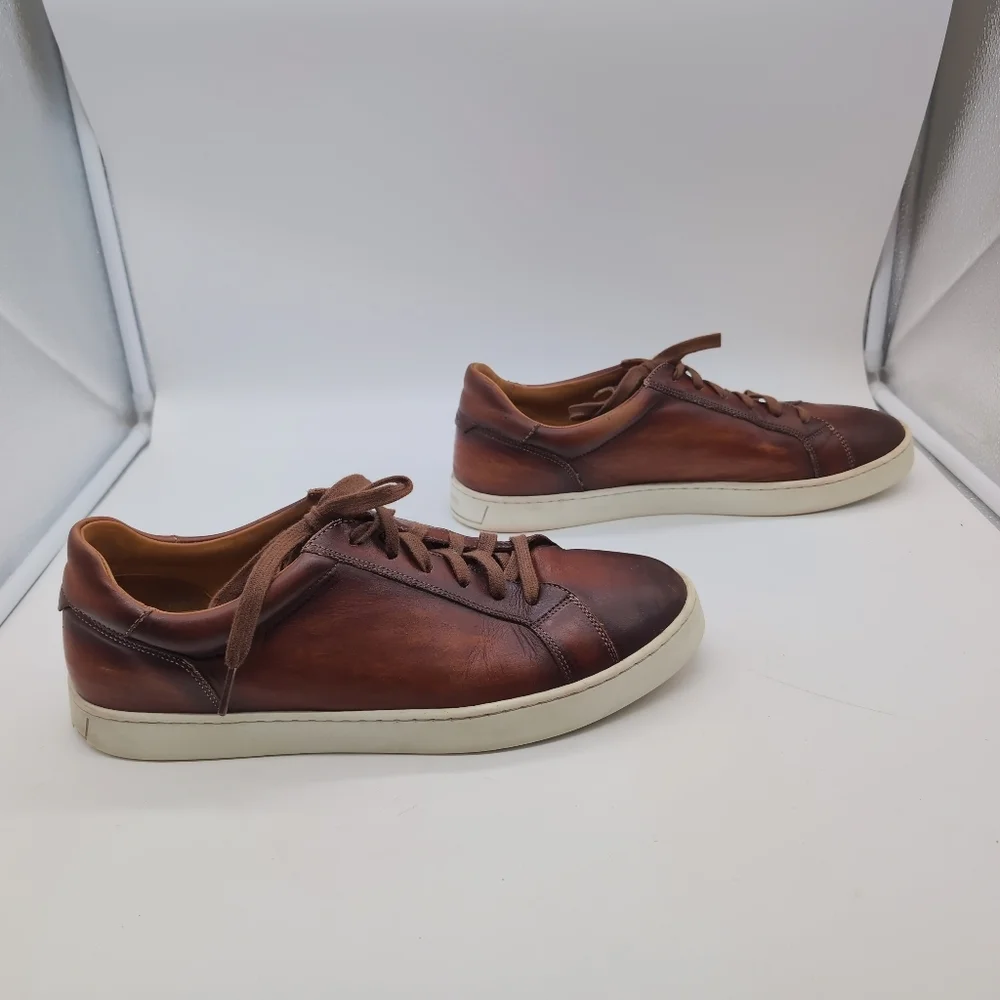 Magnanni Costa Lo Men's Shoes Sneakers Sz 12 Cognac - Picture 6 of 7